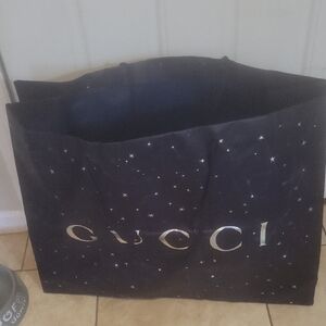 Gucci Black Starry Men's Bag